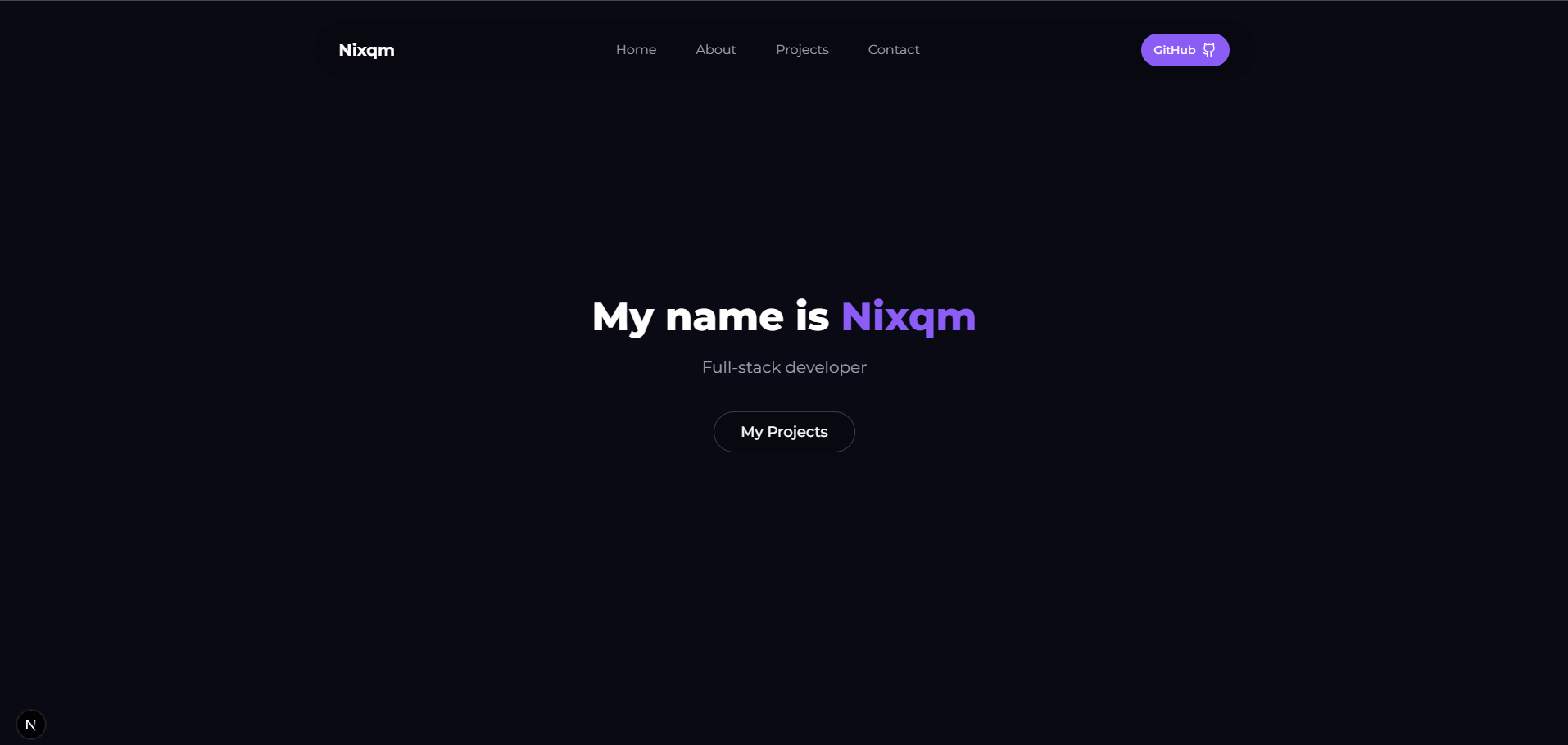 Nixqm Portfolio